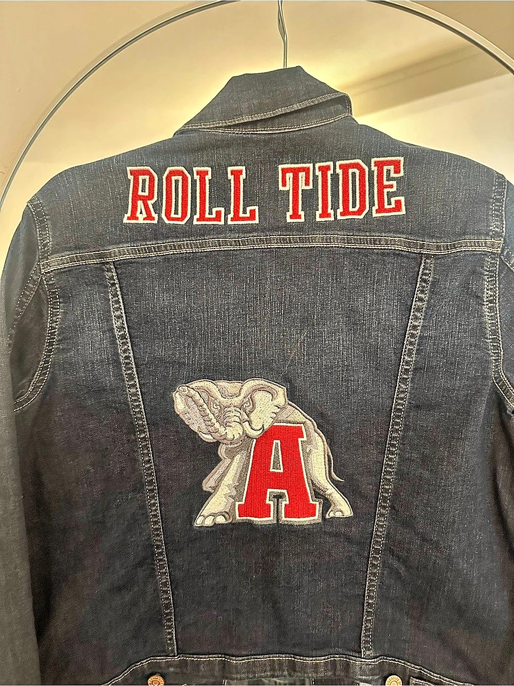 Denim Jacket with embroidery